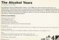 The Alcohol Years: postcard back